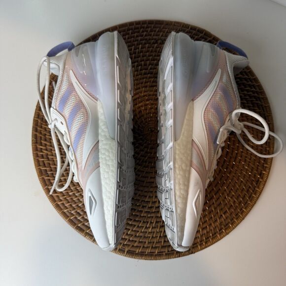 Adidas ZX 2k 2.0 Boost Men's Size 9 Casual Running Shoe White Trainer Sneaker - Picture 8 of 10